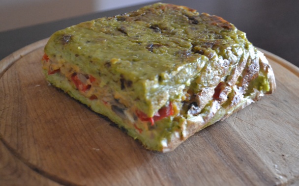 Jarný slaný koláč - obrázok 4