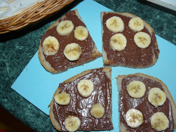 Čokoládovo-banánové zapekanky - obrázok 2