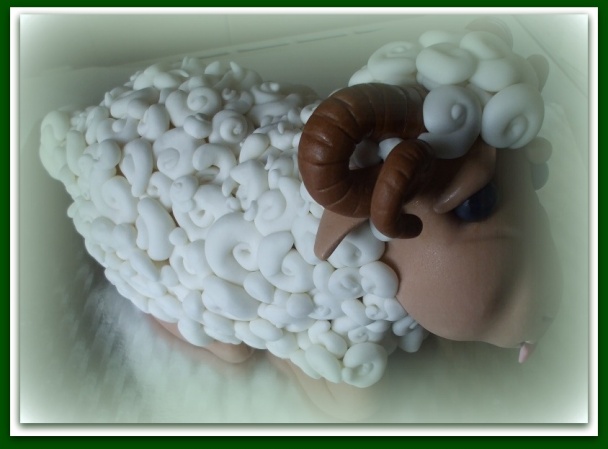 Burizónový baranček na veľkonočný stôl - obrázok 3