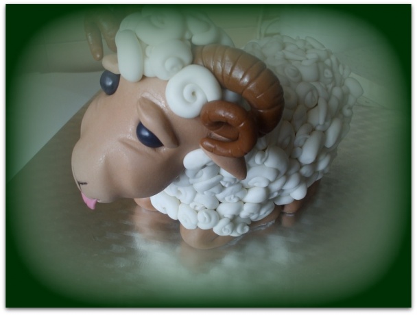 Burizónový baranček na veľkonočný stôl - obrázok 5