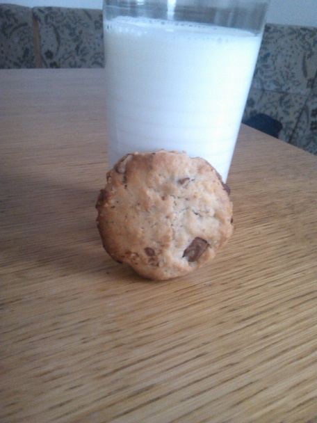 Orechovo-čokoládové cookies (sušienky) - obrázok 3