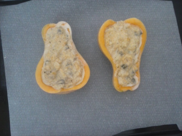 Zapekaná plnená tekvica - obrázok 3