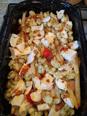 Zapekané mäsko so špargľou a syrom (fotorecept) - obrázok 2