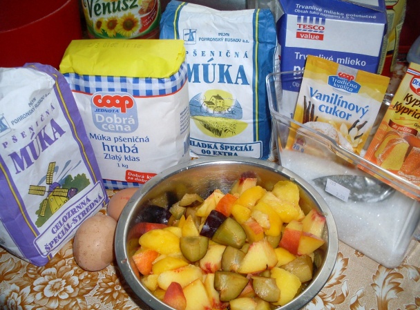 Koláč lenivej gazdinky (fotorecept) - obrázok 1