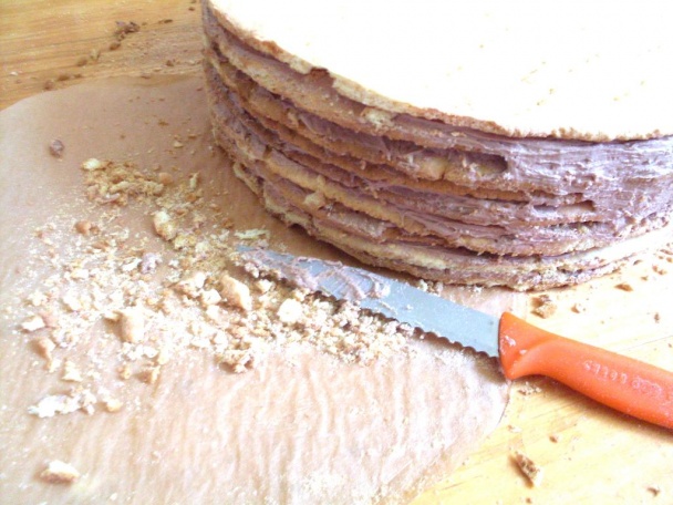 Dobošová tortička pre vnúčika (fotorecept) - obrázok 5