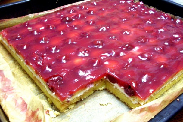 Višňový osviežujúci koláčik- celiatický - obrázok 3