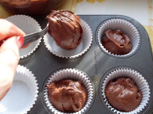 Muffiny pre čokoholikov-celiatické (fotorecept) - obrázok 7