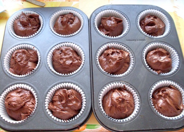 Muffiny pre čokoholikov-celiatické (fotorecept) - obrázok 8