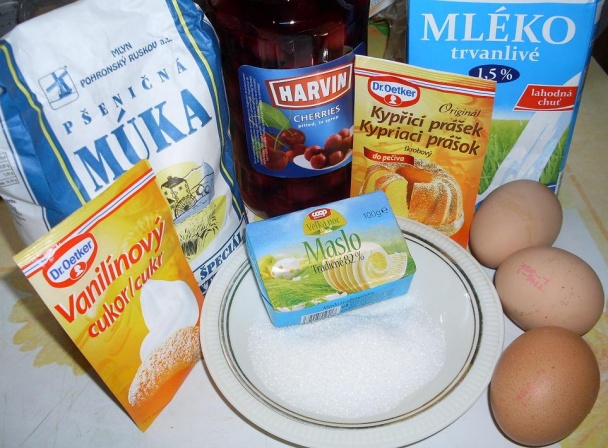 Višňový koláčik(fotorecept) - obrázok 1