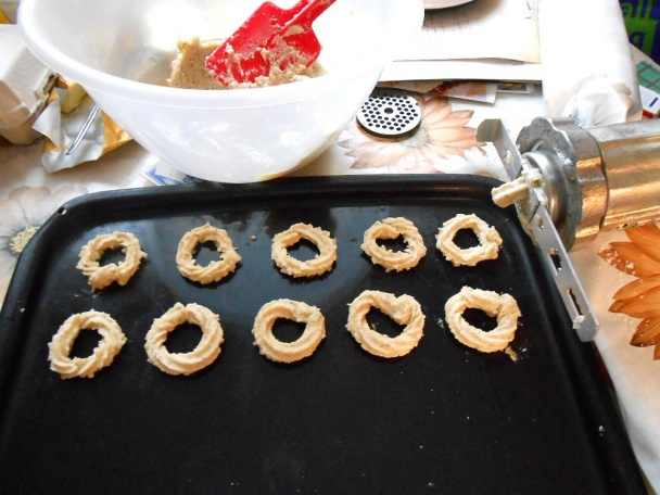 Orechové strojčekové kolieska - celiatické (fotorecept) - obrázok 3