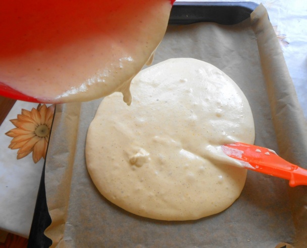 Tvarohovo-orechový koláčik - bezlepkový (fotopostup) - obrázok 5