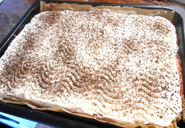 Tvarohovo-orechový koláčik - bezlepkový (fotopostup) - obrázok 11