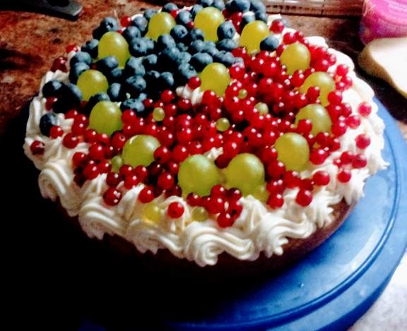 Ovocná bezlepková torta  - obrázok 3