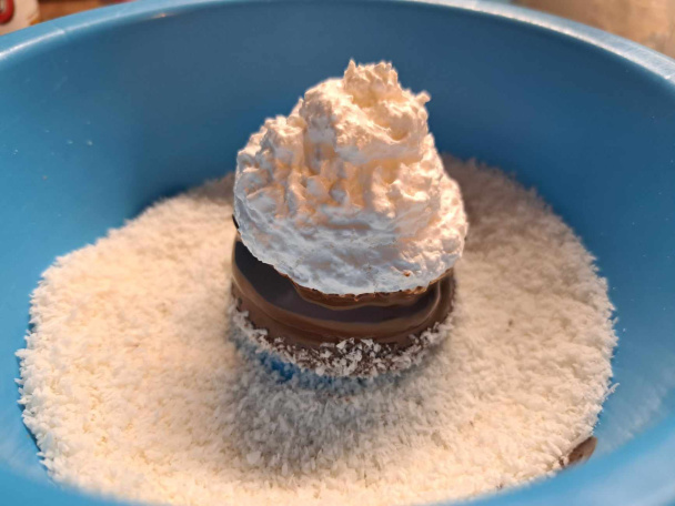 Kokosové pusinky bez lepku (fotorecept) - obrázok 4