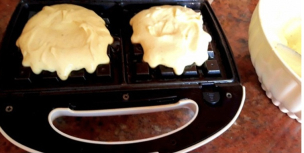 Chrumkavé bezlepkové waffle - obrázok 4