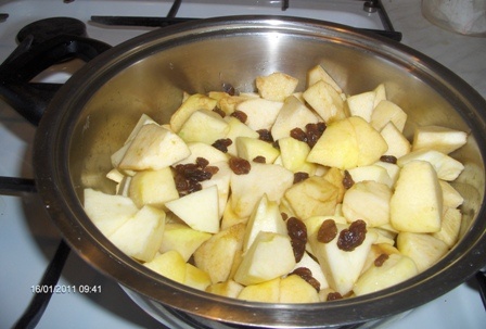 Jablkový kompót bez vody (fotorecept) - obrázok 1
