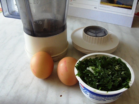 Zelené halušky - obrázok 1