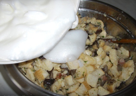 Slaný žemľový nákyp (fotorecept) - obrázok 4