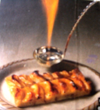 Jablkový flambovaný zákusok (fotorecept) - obrázok 8