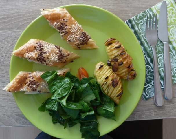 Kuracie rolky v lístkovom ceste - obrázok 3