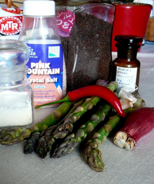 Špargľa na indický spôsob (fotorecept) - obrázok 1