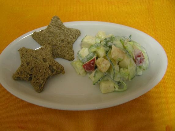 Šalát s kyslou smotanou (fotorecept) - obrázok 8
