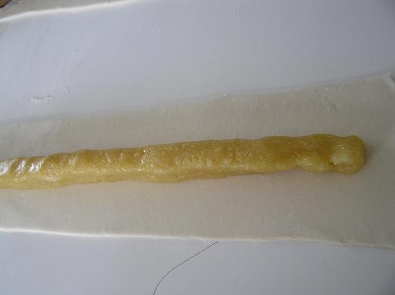 Vianočný venček s mandľovou plnkou (fotorecept) - obrázok 3