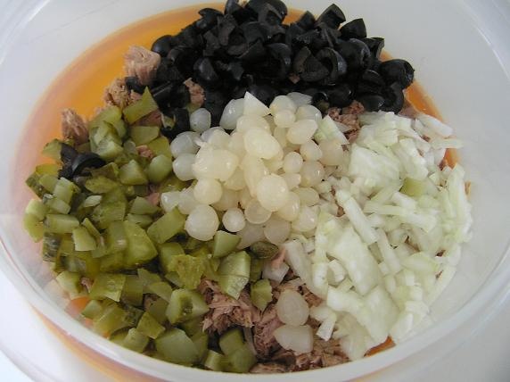 Tuniakový šalát (fotorecept) - obrázok 5