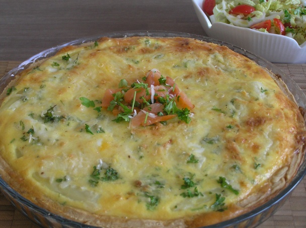 Quiche s bielou špargľou a lososom (fotorecept) - obrázok 10