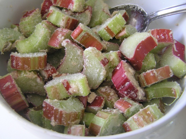 Rebarborový koláč (fotorecept) - obrázok 2