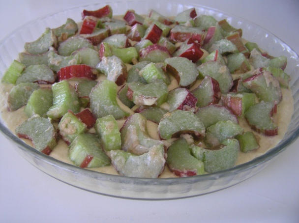 Rebarborový koláč (fotorecept) - obrázok 4