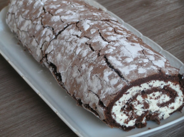 Jemná čokoládová roláda bez múky (fotorecept) - obrázok 10