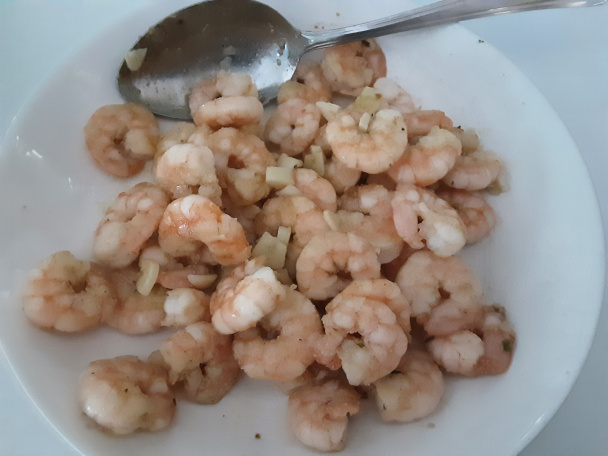 Krevety s cestovinami (fotorecept) - obrázok 4