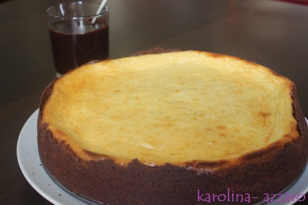 Cheesecake s hrozienkami v rume a čokoládou  - obrázok 2