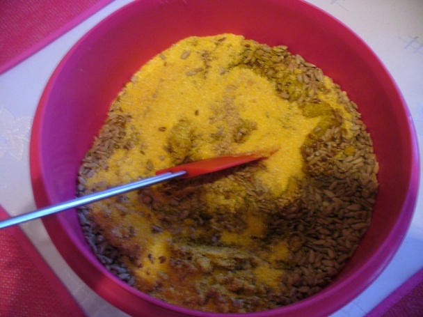 Kukuričné krekery so semiačkami (fotorecept) - obrázok 1