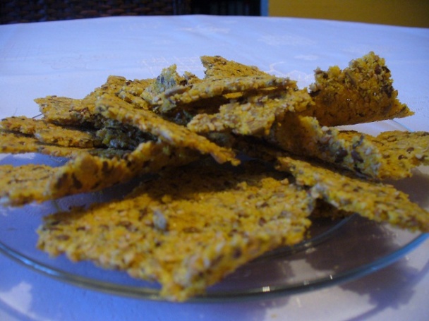 Kukuričné krekery so semiačkami (fotorecept) - obrázok 5