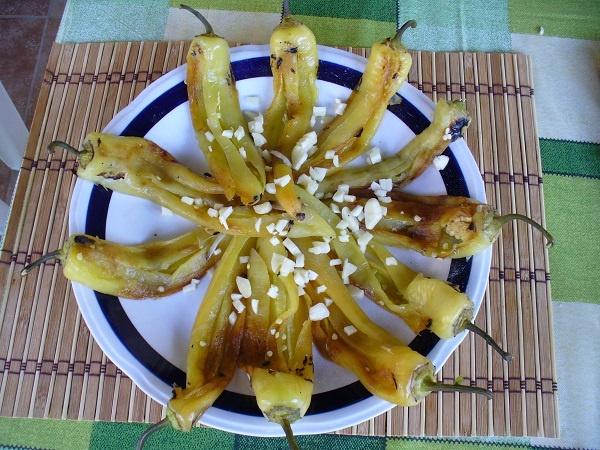 Pečené papriky v cesnakovo-octovom náleve (fotorecept) - obrázok 4