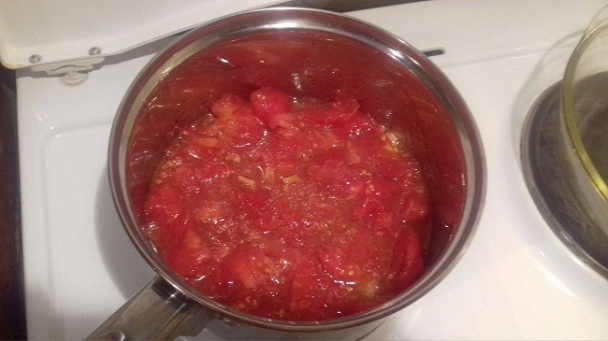 Pečené papriky plnené tvarohom s paradajkovou omáčkou (fotorecept) - obrázok 7