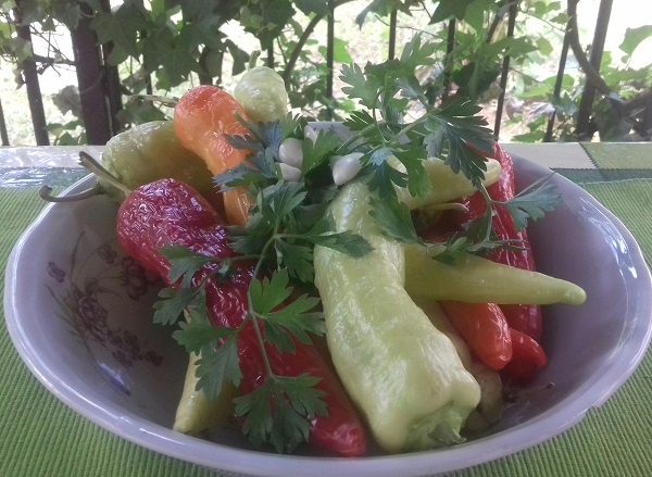 Pečené papriky aj vo fľaši (fotorecept) - obrázok 1