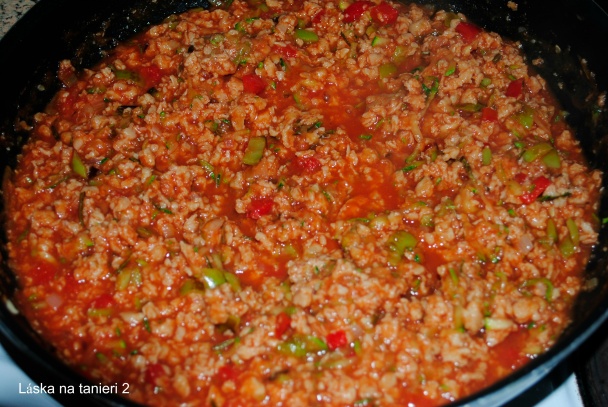 Zapekané cestoviny v tortovej forme (fotorecept) - obrázok 3