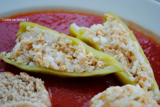 Plnená paprika na spôsob vegan, aj s domácou knedľou - obrázok 6