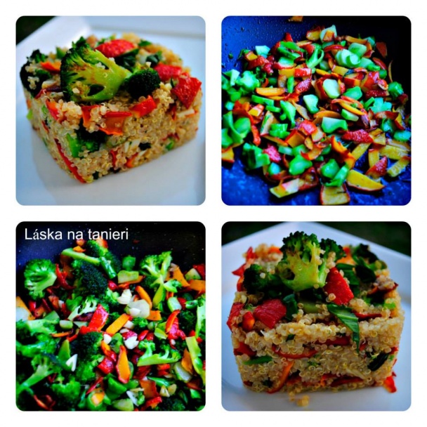 Quinoa s brokolicou a tekvicovou šupkou - obrázok 4