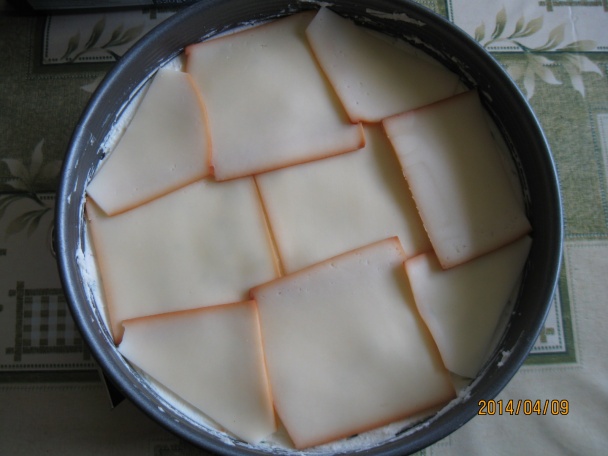 Syrovo-šunkovo-bryndzová torta (fotorecept) - obrázok 6