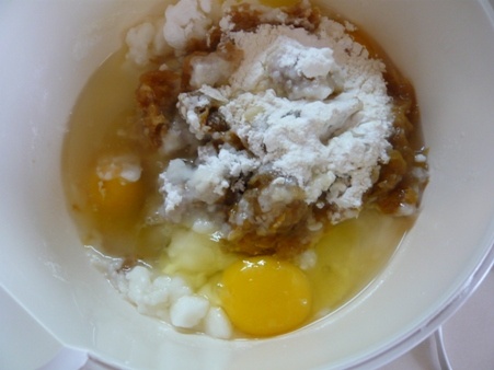 Jablkovo-orechový koláč (fotorecept) - obrázok 1