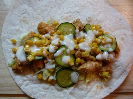 Tortilla plnená kuracím mäsom (fotorecept) - obrázok 3