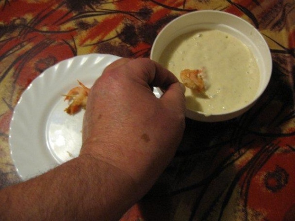 Krevety v kynutém bramborovém těstíčku (fotorecept) - obrázok 2