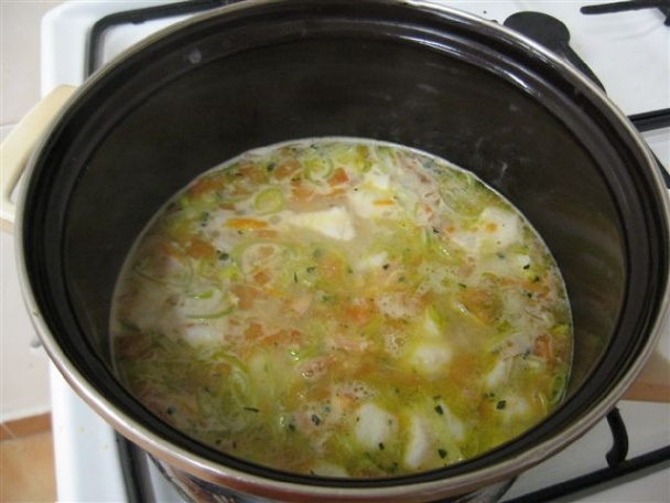 Nórska kremet fiskesuppe (fotorecept) - obrázok 3