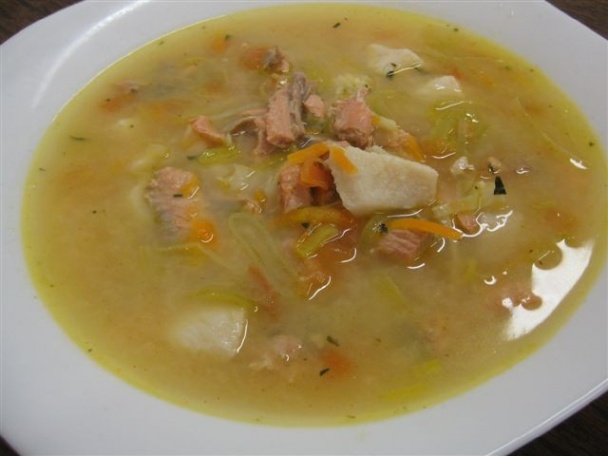 Nórska kremet fiskesuppe (fotorecept) - obrázok 4