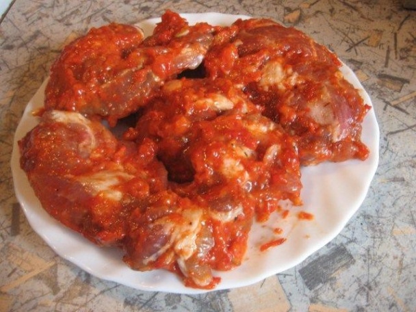 Masové copánky v paprikové marinádě - obrázok 2