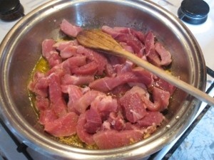 Sépiové těstoviny s masem (fotorecept) - obrázok 1